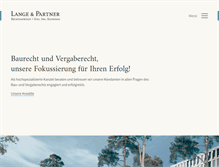 Tablet Screenshot of lange-baurecht.de